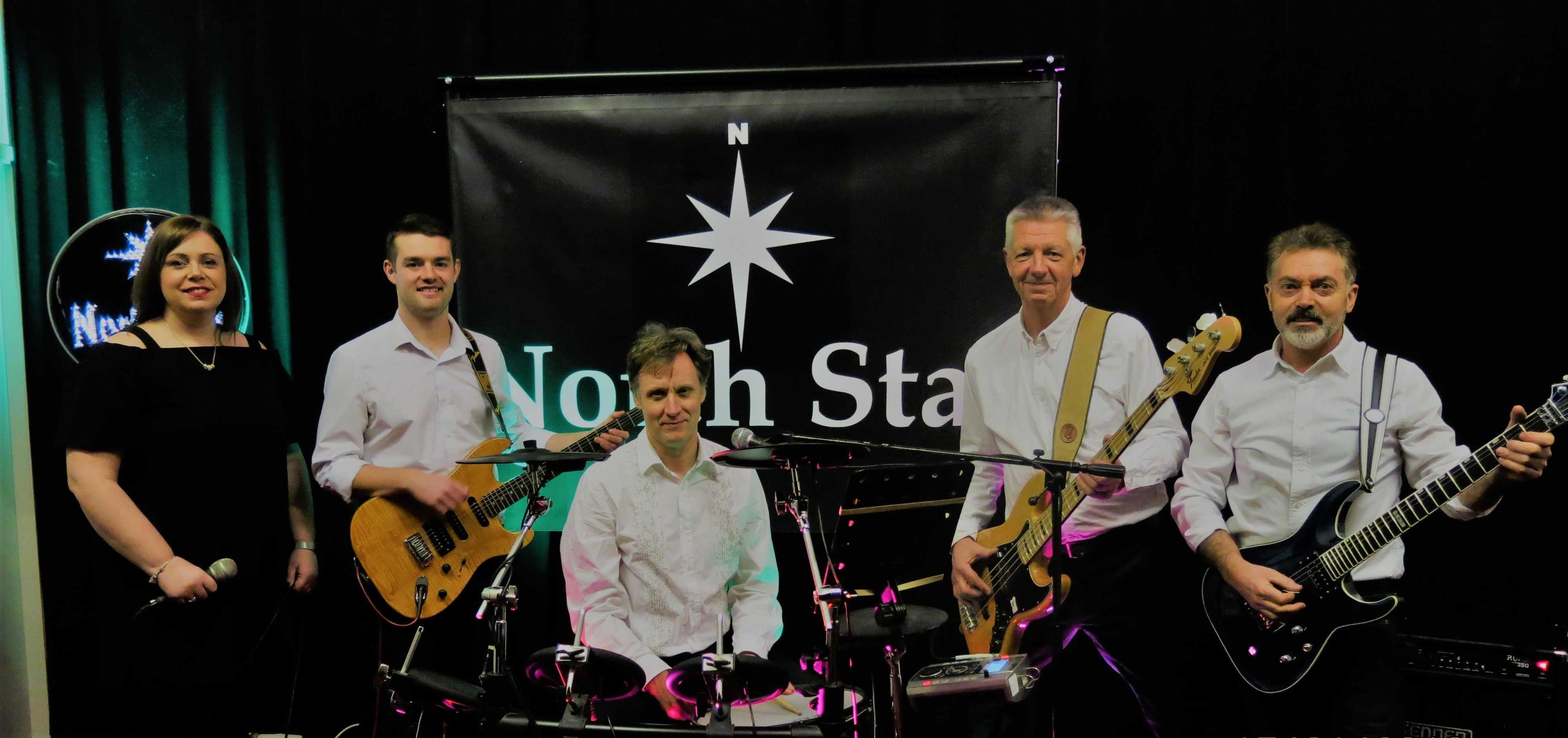 North Star party band group photo